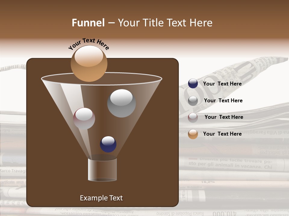 Communication Data Journalist PowerPoint Template