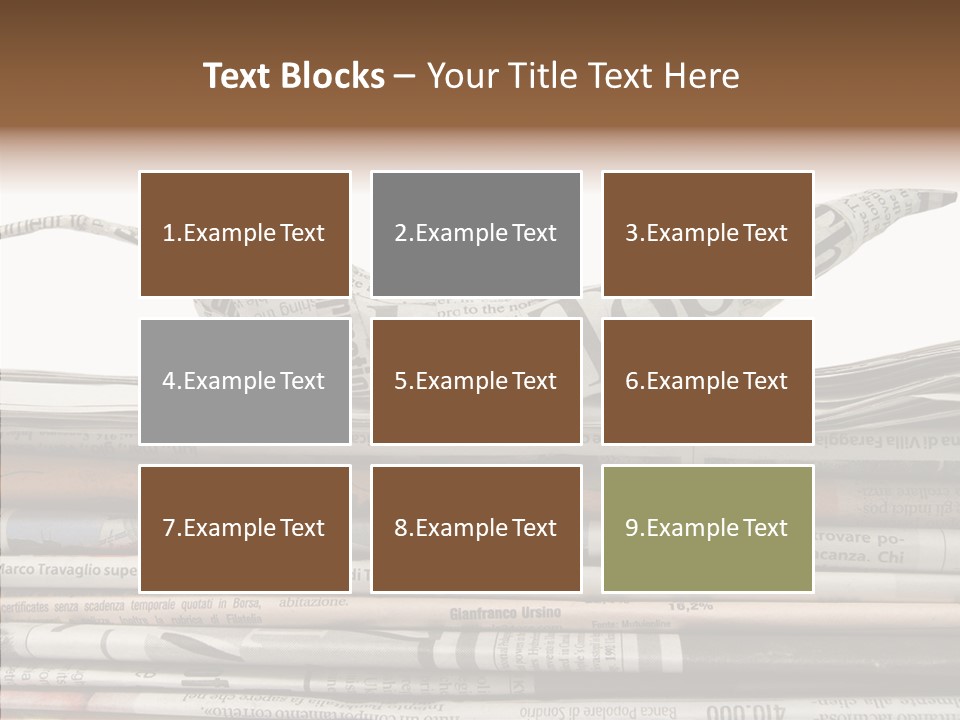 Communication Data Journalist PowerPoint Template