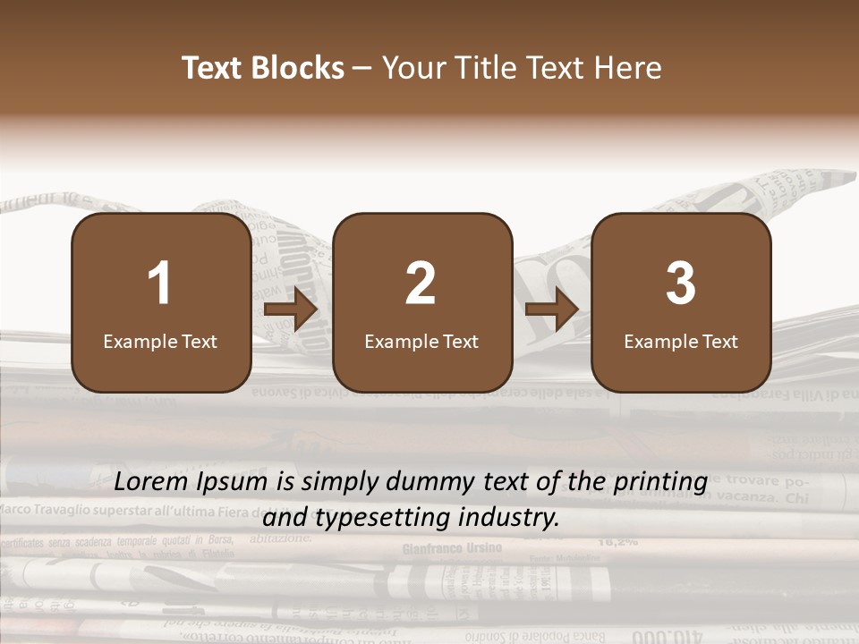Communication Data Journalist PowerPoint Template