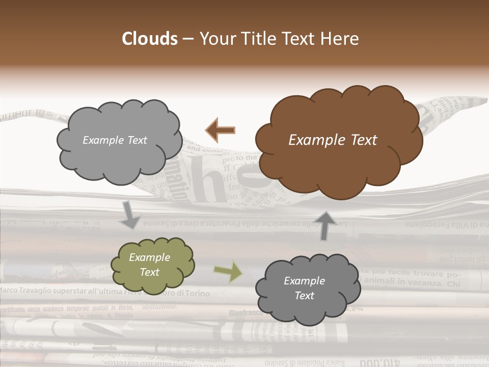 Communication Data Journalist PowerPoint Template