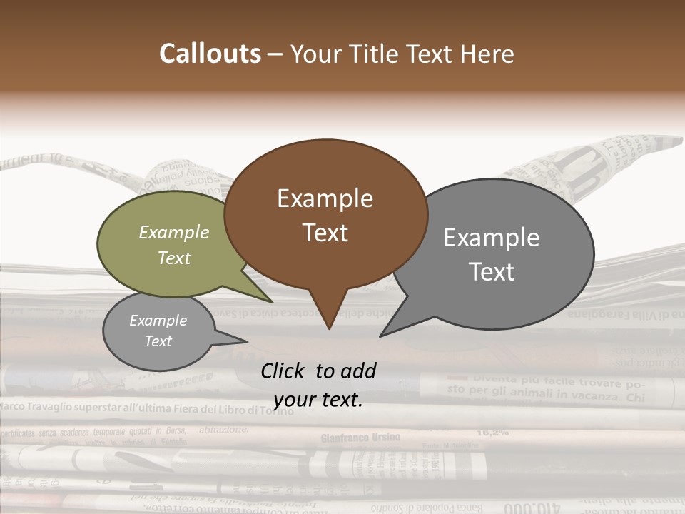 Communication Data Journalist PowerPoint Template