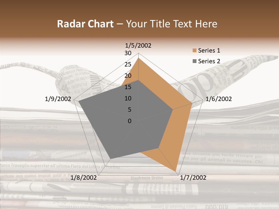 Communication Data Journalist PowerPoint Template