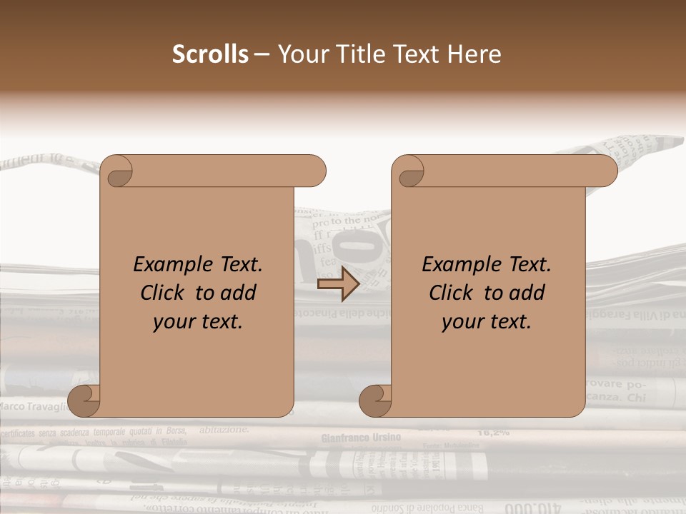 Communication Data Journalist PowerPoint Template