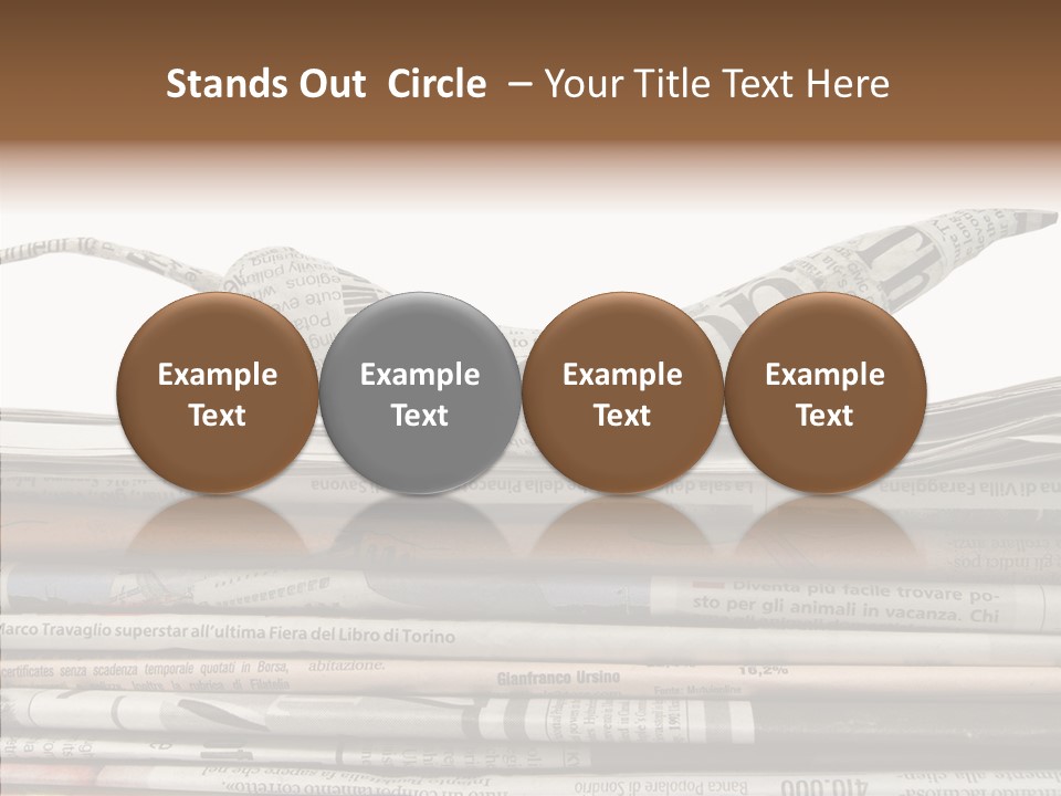 Communication Data Journalist PowerPoint Template