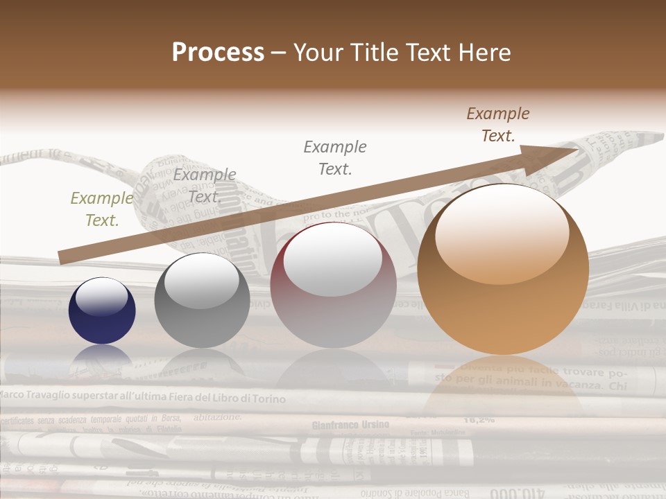 Communication Data Journalist PowerPoint Template
