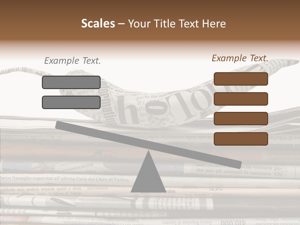 Communication Data Journalist PowerPoint Template