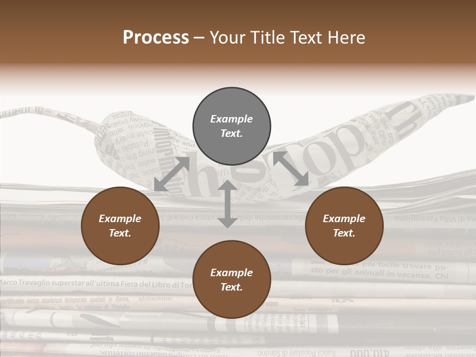 Communication Data Journalist PowerPoint Template