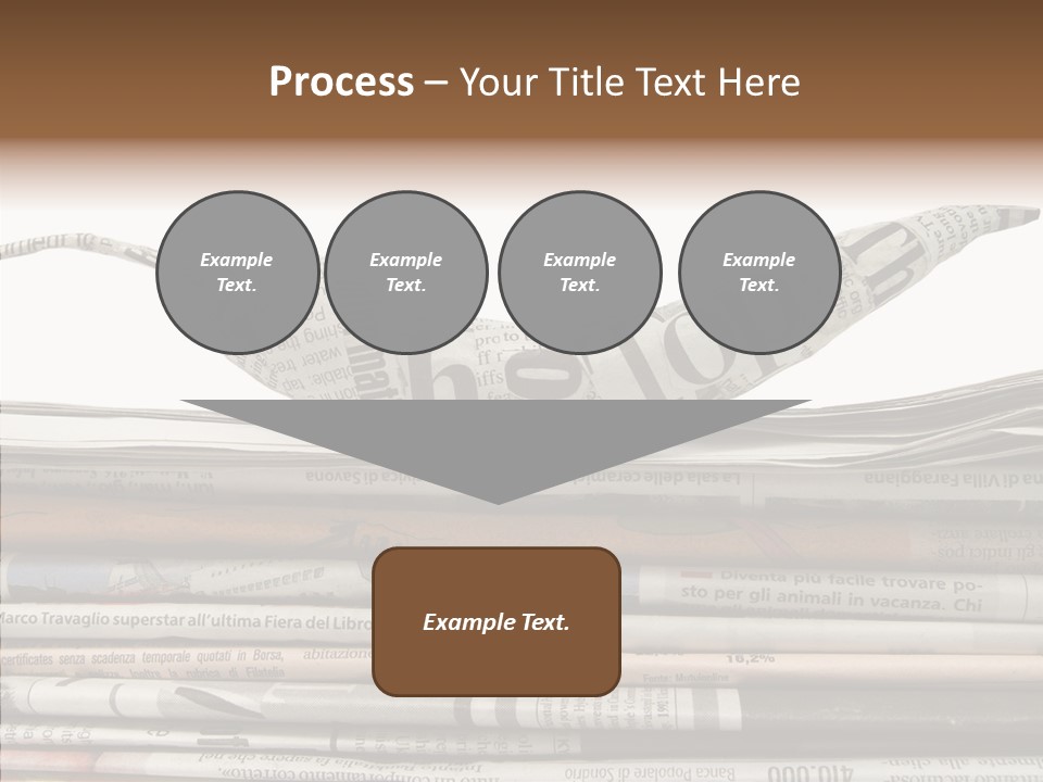Communication Data Journalist PowerPoint Template