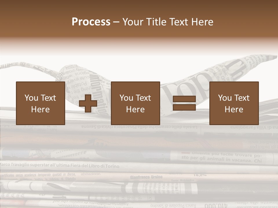Communication Data Journalist PowerPoint Template