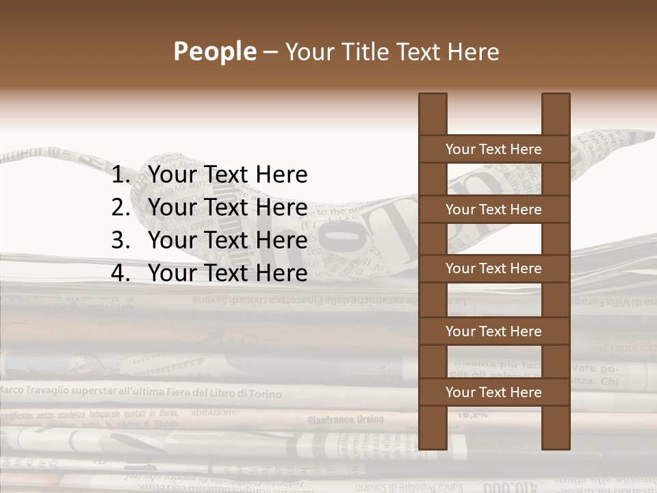 Communication Data Journalist PowerPoint Template