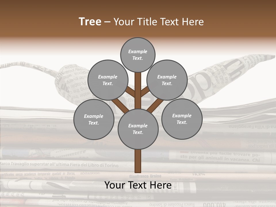 Communication Data Journalist PowerPoint Template