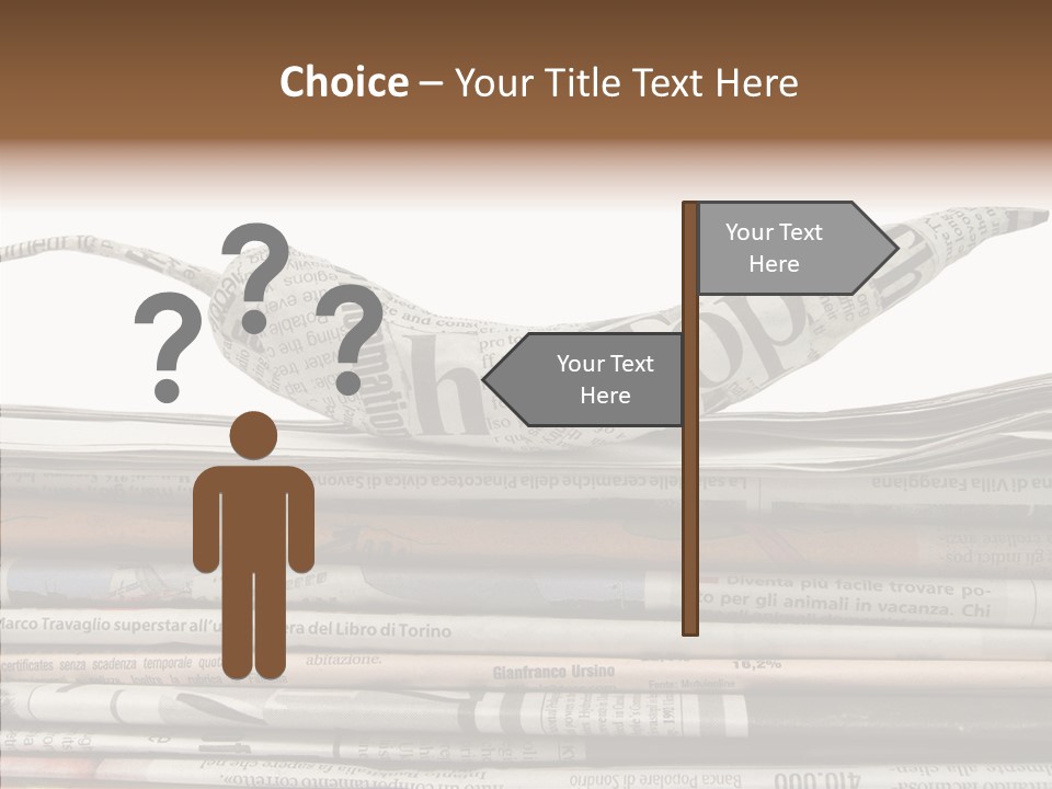 Communication Data Journalist PowerPoint Template