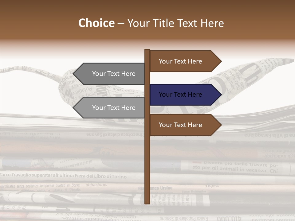 Communication Data Journalist PowerPoint Template