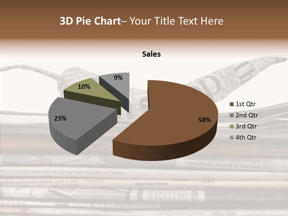 Communication Data Journalist PowerPoint Template