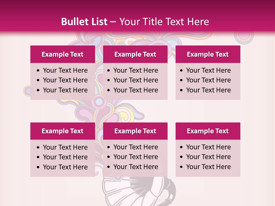 Concept Silhouette Woodstock PowerPoint Template