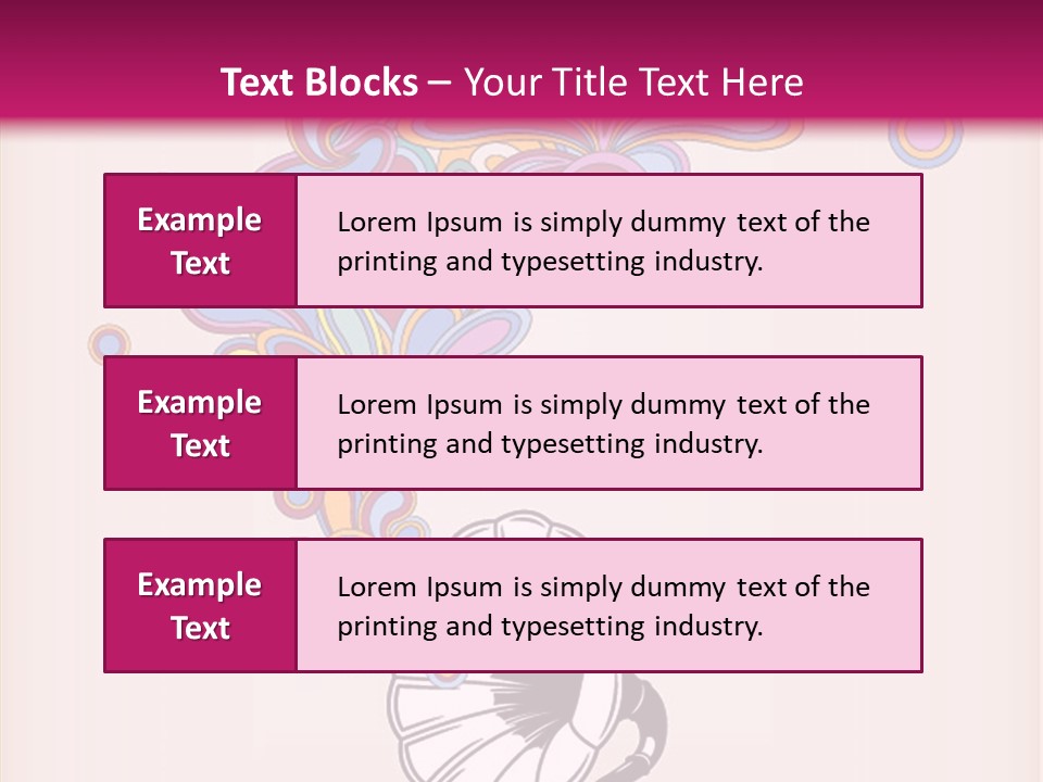 Concept Silhouette Woodstock PowerPoint Template