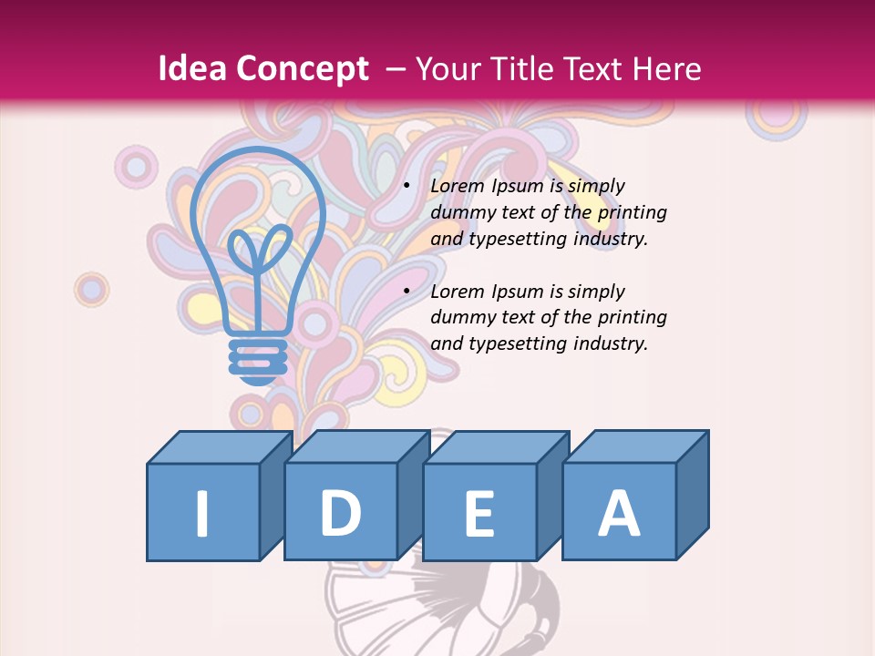 Concept Silhouette Woodstock PowerPoint Template