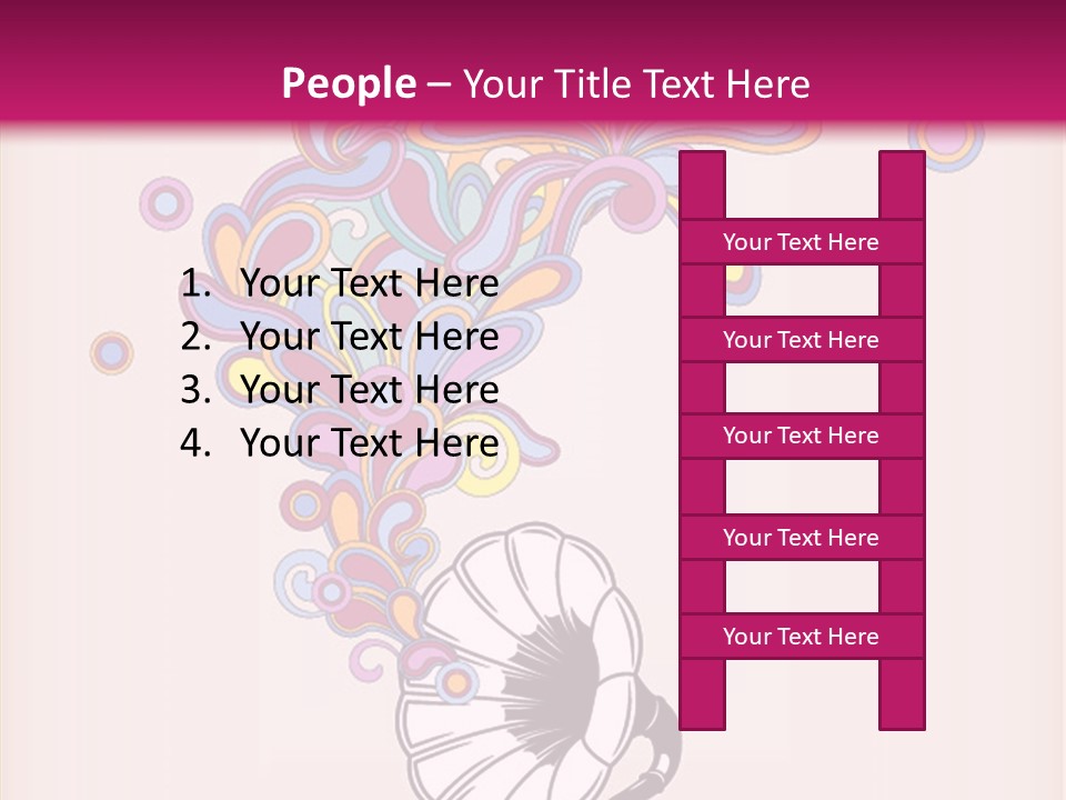 Concept Silhouette Woodstock PowerPoint Template