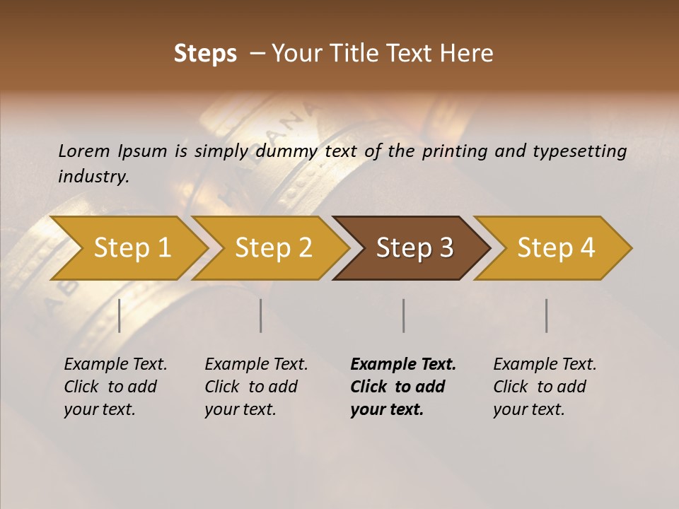 Store Relaxation Cuban PowerPoint Template