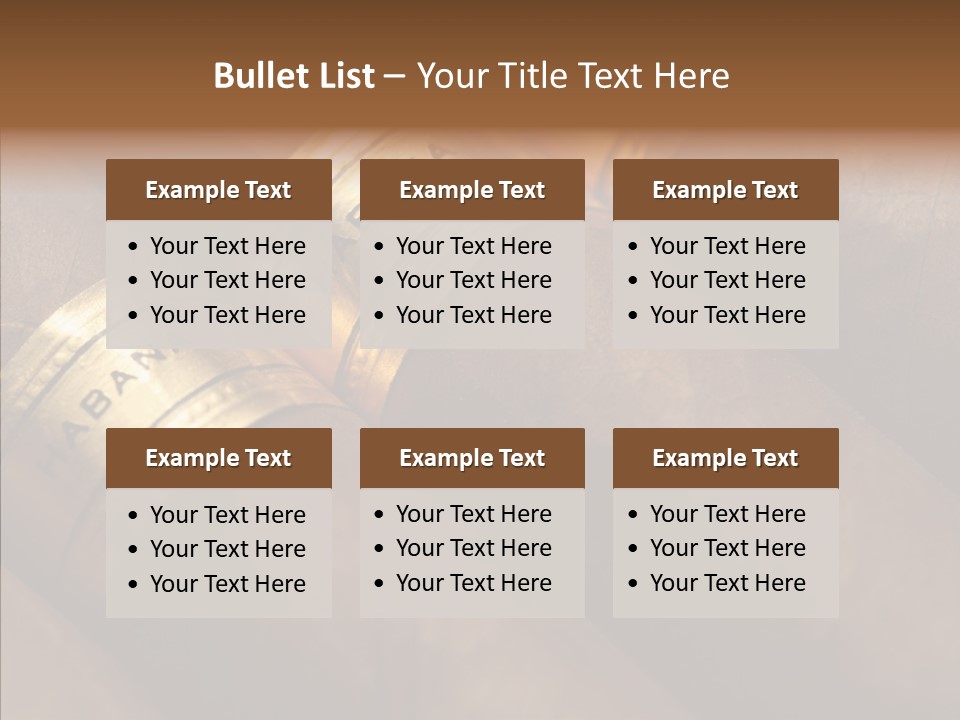 Store Relaxation Cuban PowerPoint Template
