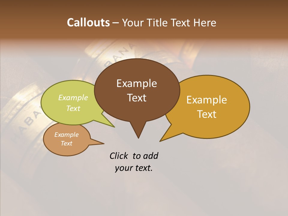 Store Relaxation Cuban PowerPoint Template