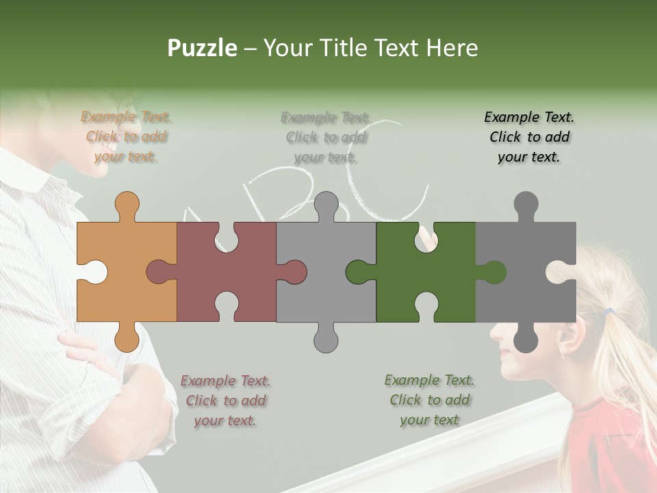 Knowledge Capital Hand PowerPoint Template