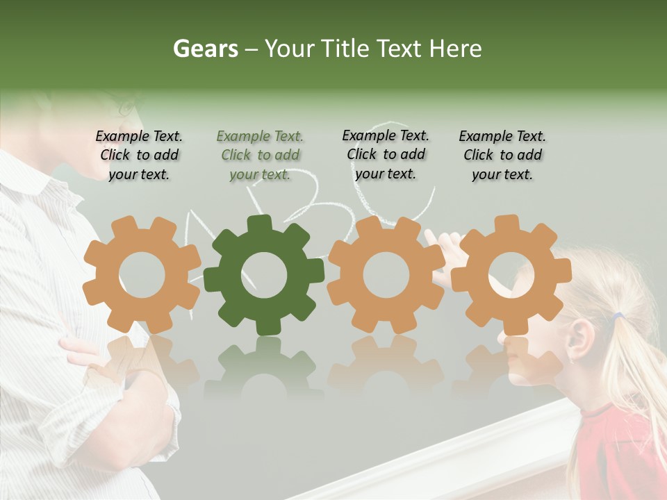 Knowledge Capital Hand PowerPoint Template