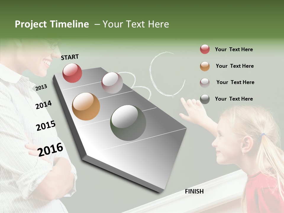 Knowledge Capital Hand PowerPoint Template