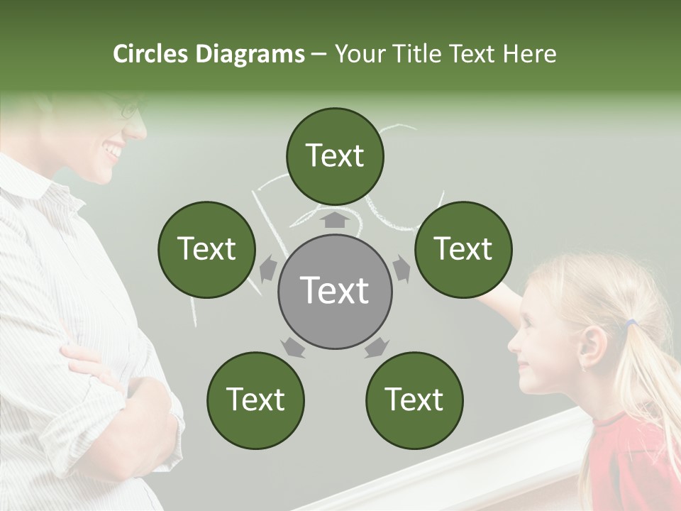 Knowledge Capital Hand PowerPoint Template