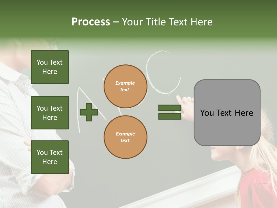 Knowledge Capital Hand PowerPoint Template
