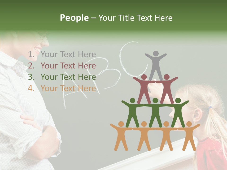 Knowledge Capital Hand PowerPoint Template