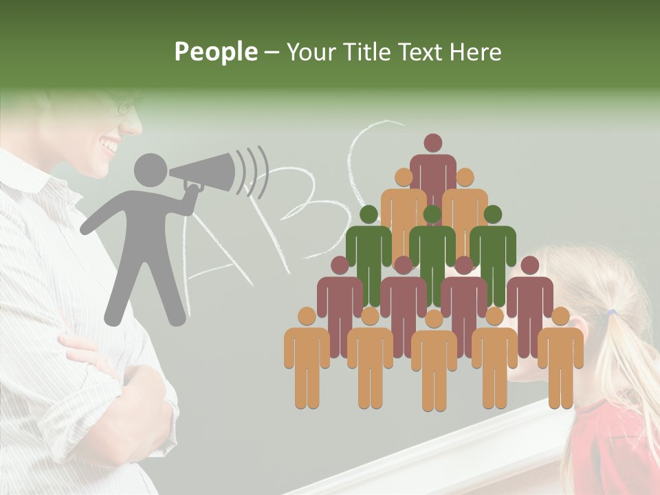 Knowledge Capital Hand PowerPoint Template