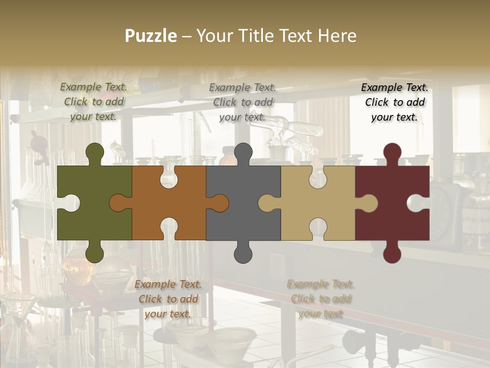 Equipment Drug Chemistry PowerPoint Template