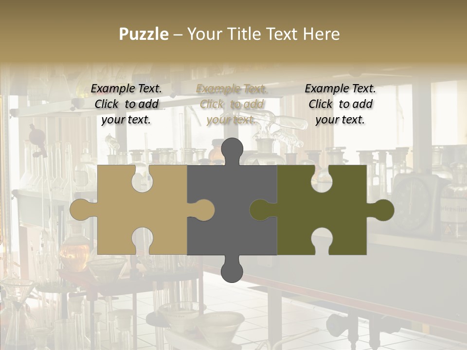 Equipment Drug Chemistry PowerPoint Template