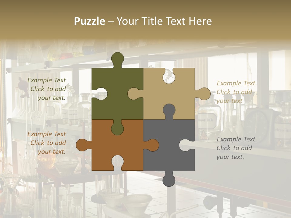 Equipment Drug Chemistry PowerPoint Template