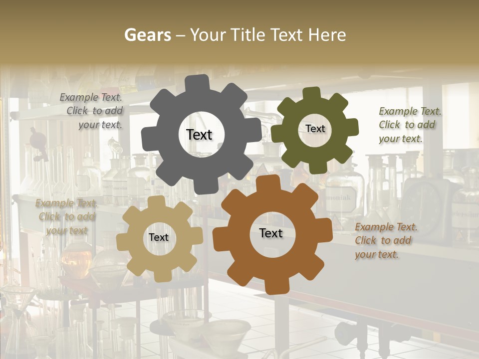 Equipment Drug Chemistry PowerPoint Template