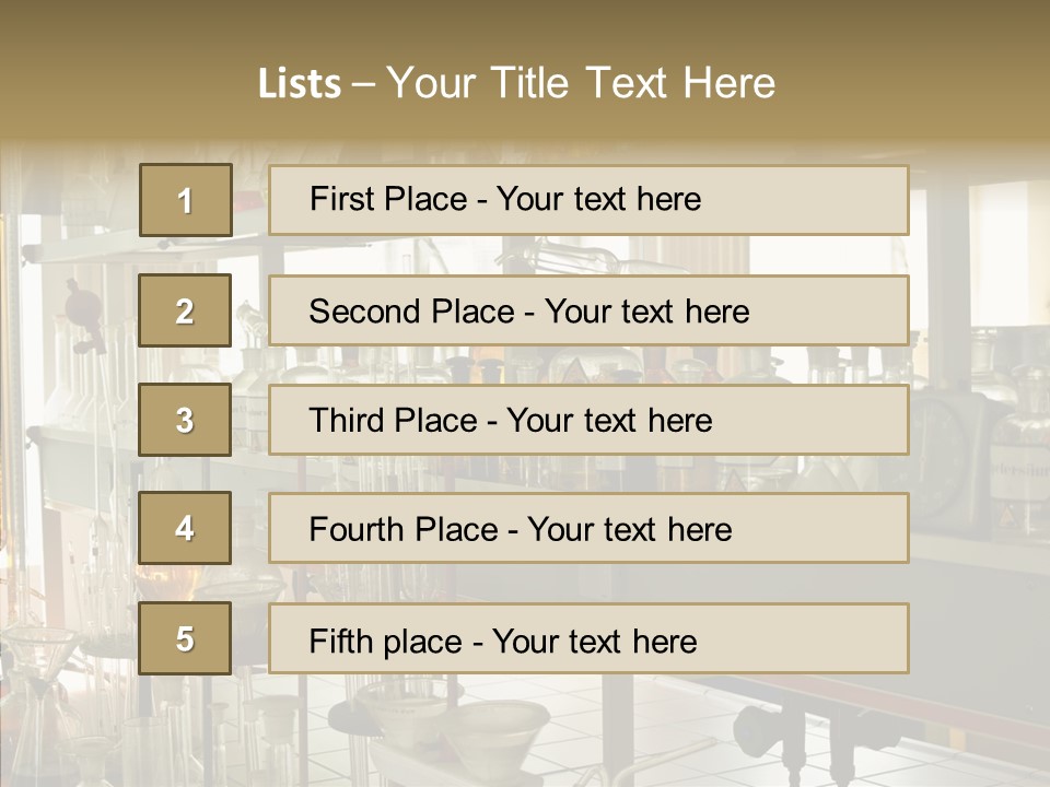 Equipment Drug Chemistry PowerPoint Template