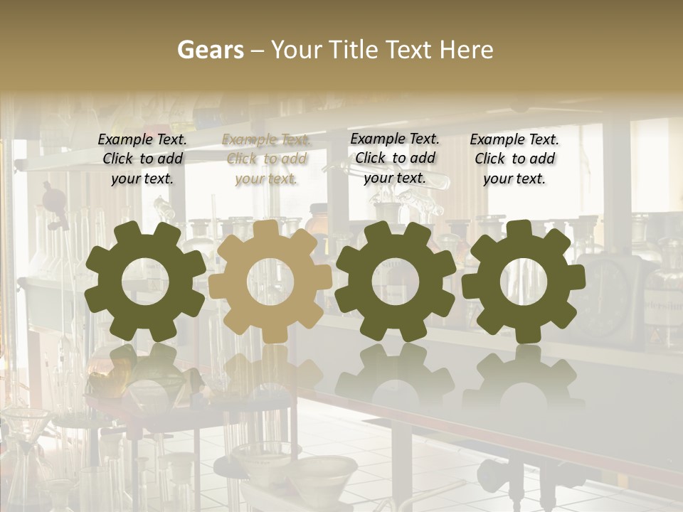 Equipment Drug Chemistry PowerPoint Template
