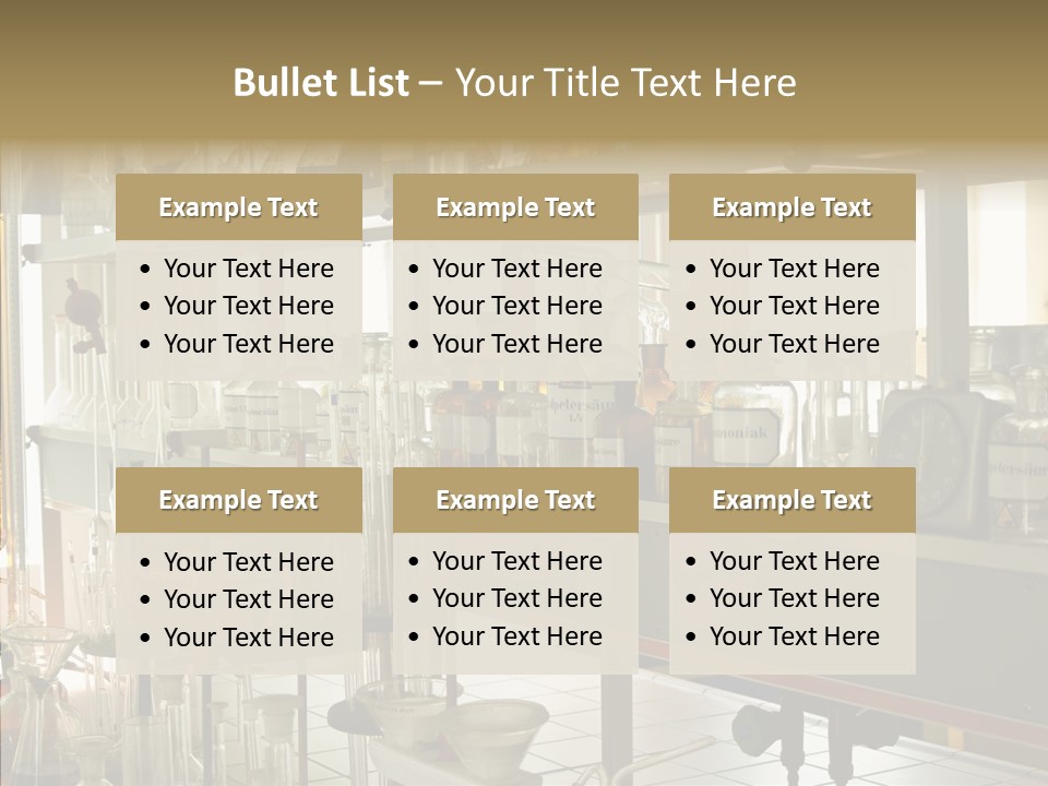 Equipment Drug Chemistry PowerPoint Template