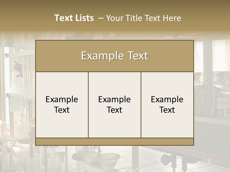 Equipment Drug Chemistry PowerPoint Template