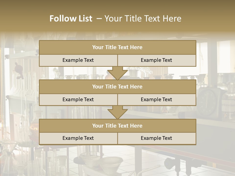 Equipment Drug Chemistry PowerPoint Template