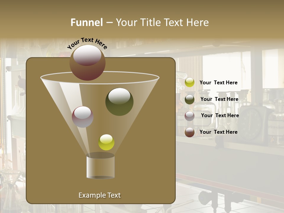 Equipment Drug Chemistry PowerPoint Template