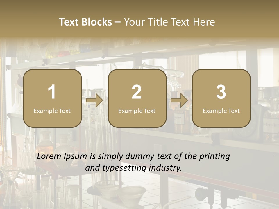 Equipment Drug Chemistry PowerPoint Template