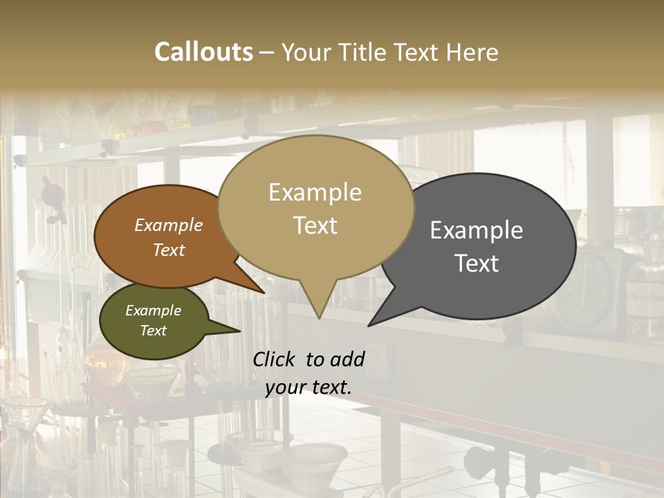 Equipment Drug Chemistry PowerPoint Template