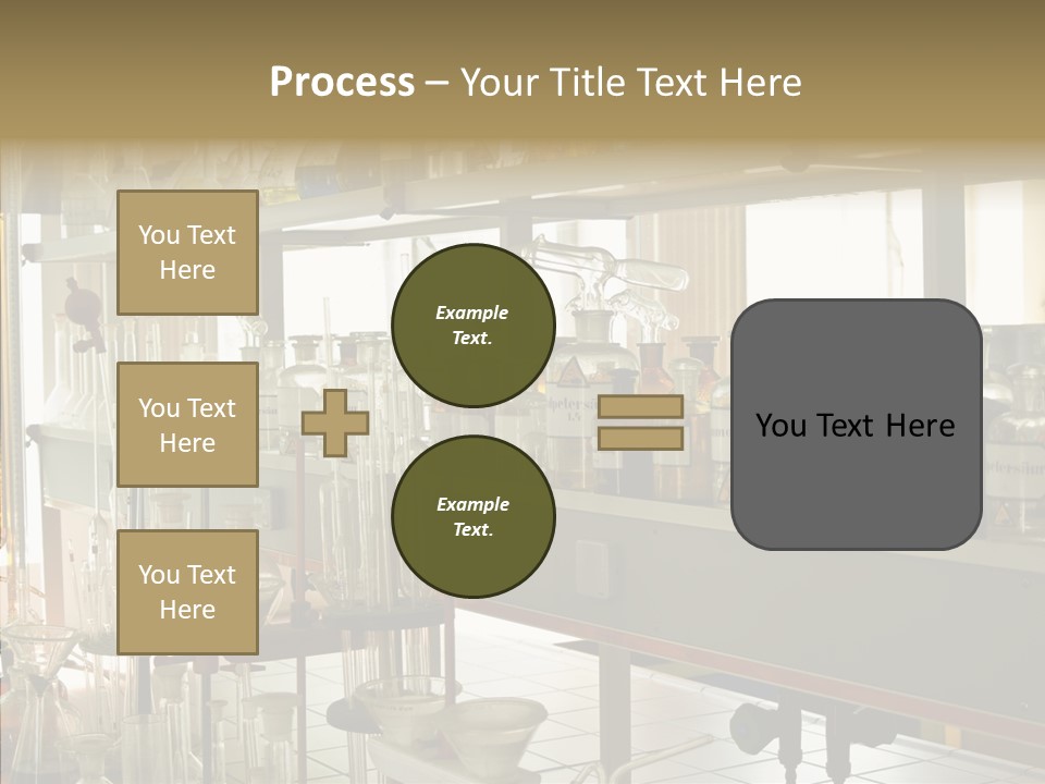 Equipment Drug Chemistry PowerPoint Template