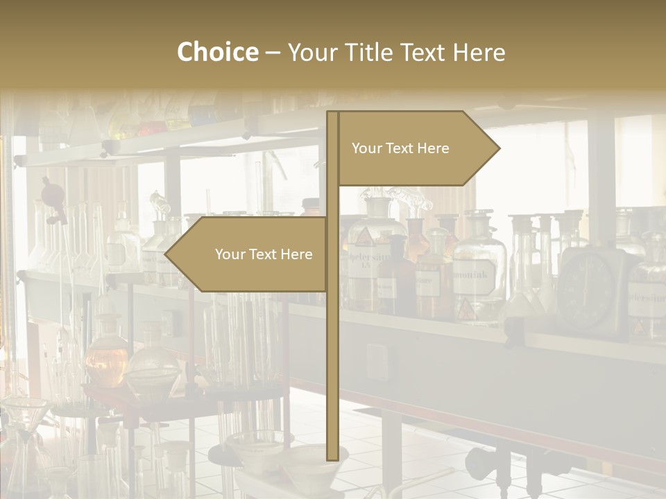 Equipment Drug Chemistry PowerPoint Template