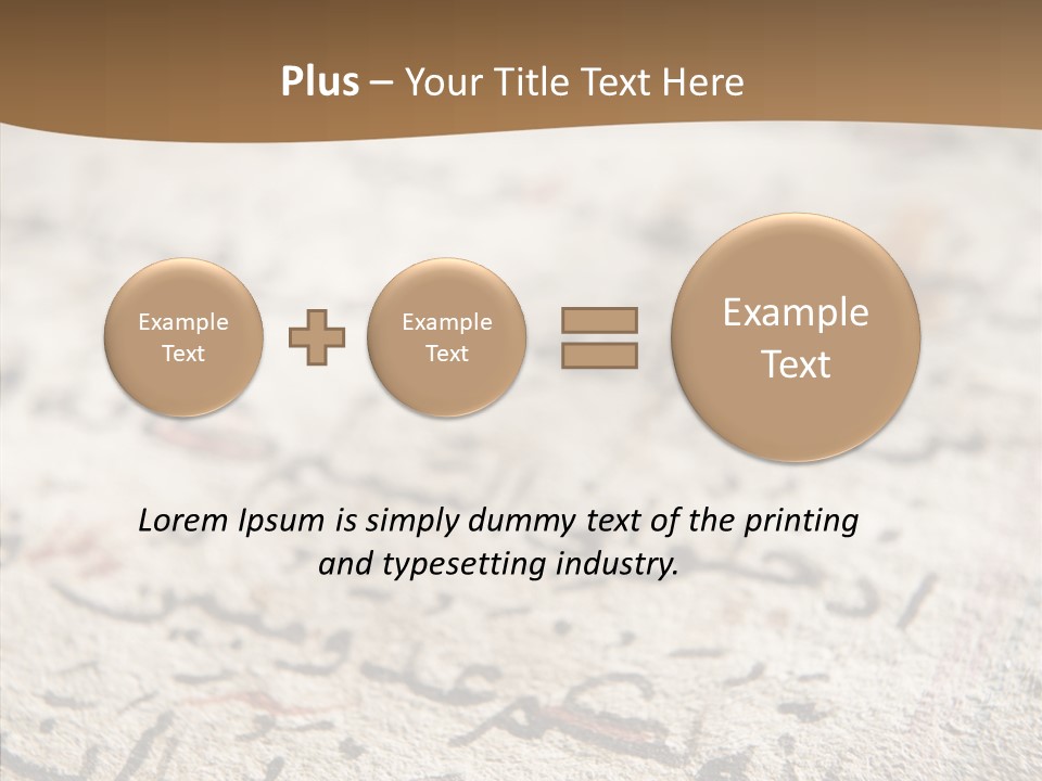 Intricacy Islam Middle PowerPoint Template