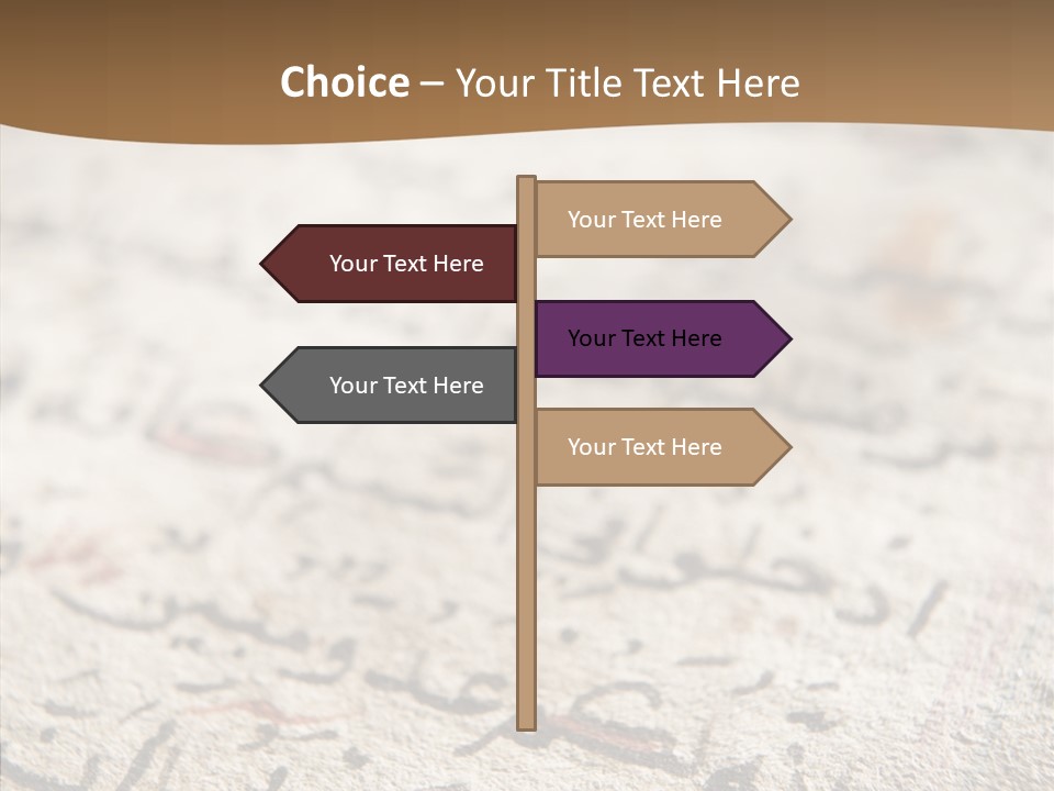 Intricacy Islam Middle PowerPoint Template