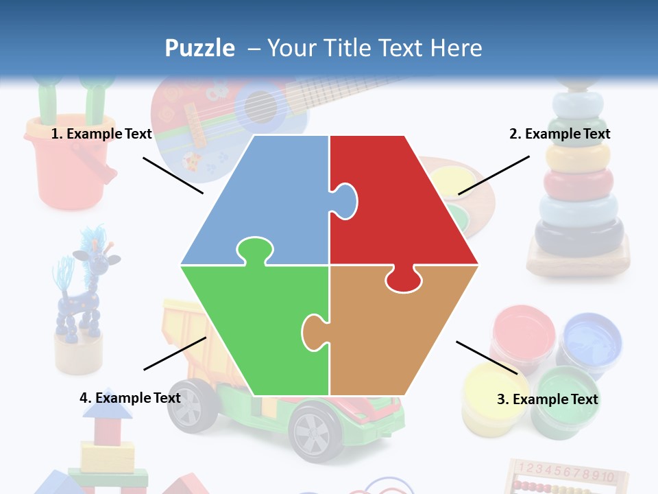 Education Red Play PowerPoint Template