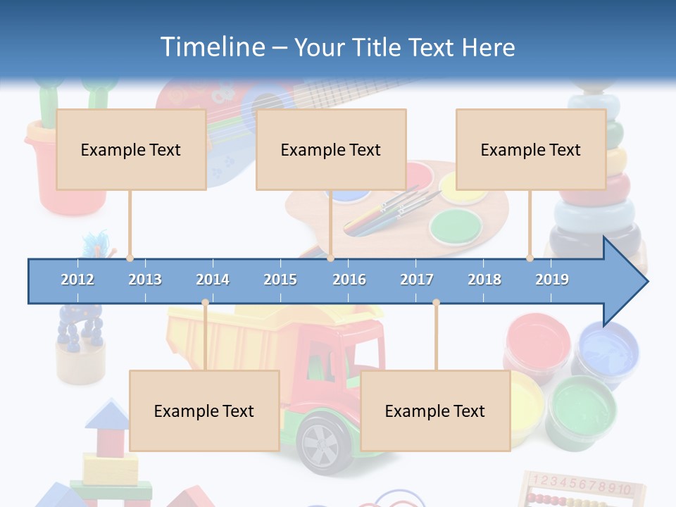 Education Red Play PowerPoint Template